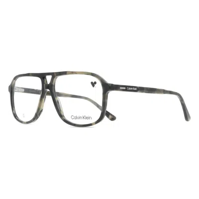 Calvin Klein Demo Navigator Unisex Eyeglasses Ck24518 341 57 In Multi