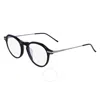 Calvin Klein Demo Oval Men's Eyeglasses Ck23532t 001 48