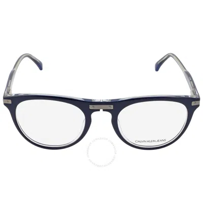 Calvin Klein Demo Oval Men's Eyeglasses Ckj20514 415 52