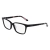 Calvin Klein Demo Pilot Ladies Eyeglasses Ck22545 001 54 In Black