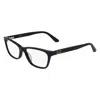 Calvin Klein Demo Rectangular Ladies Eyeglasses Ck20530 001 53 In Black