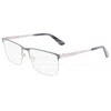 Calvin Klein Demo Rectangular Ladies Eyeglasses Ck22102 460 57 In Blue
