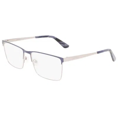 Calvin Klein Demo Rectangular Ladies Eyeglasses Ck22102 460 57 In Blue