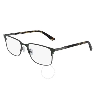 Calvin Klein Demo Rectangular Men's Eyeglasses Ck19312 307 55 In Black