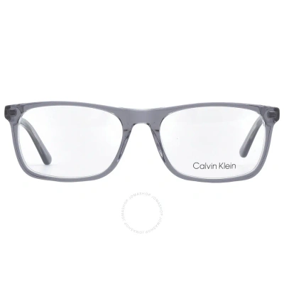 Calvin Klein Demo Rectangular Men's Eyeglasses Ck20503 076 55 In N/a