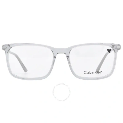 Calvin Klein Demo Rectangular Men's Eyeglasses Ck20510 070 56 In N/a