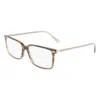 Calvin Klein Demo Rectangular Men's Eyeglasses Ck22542 317 56 In Multi