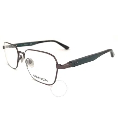 Calvin Klein Demo Rectangular Men's Eyeglasses Ck8044 015 51 In Black