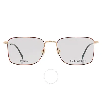 Calvin Klein Demo Rectangular Unisex Eyeglasses Ck22109t 213 53 In Gray