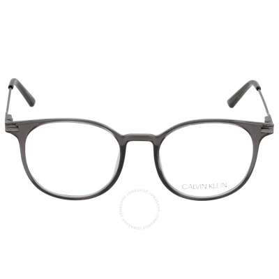 Calvin Klein Demo Round Ladies Eyeglasses Ck20704 006 47 In Black