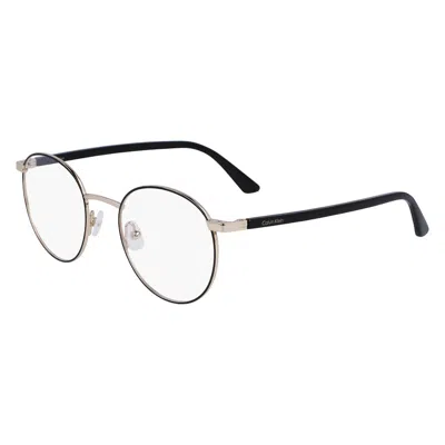Calvin Klein Demo Round Unisex Eyeglasses Ck23106 N001 51