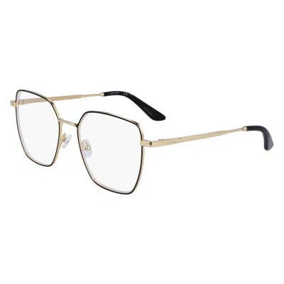 Calvin Klein Demo Shield Ladies Eyeglasses Ck24105 N 711 53 In Gold