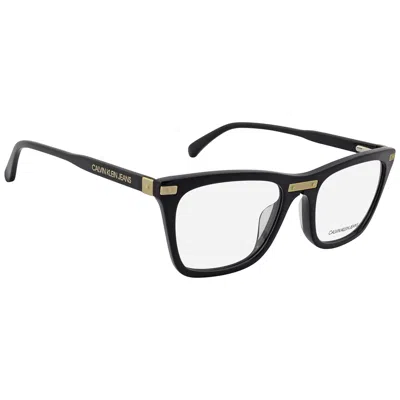 Calvin Klein Demo Square Ladies Eyeglasses Ckj20515 001 52 In Black