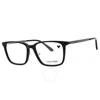 Calvin Klein Demo Square Men's Eyeglasses Ck21534a 001 55