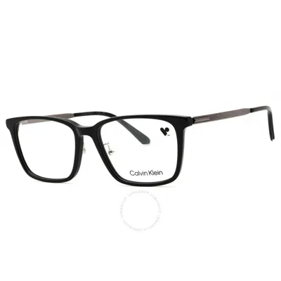 Calvin Klein Demo Square Men's Eyeglasses Ck21534a 001 55