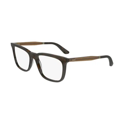 Calvin Klein Demo Square Men's Eyeglasses Ck23547 240 55 In Brown