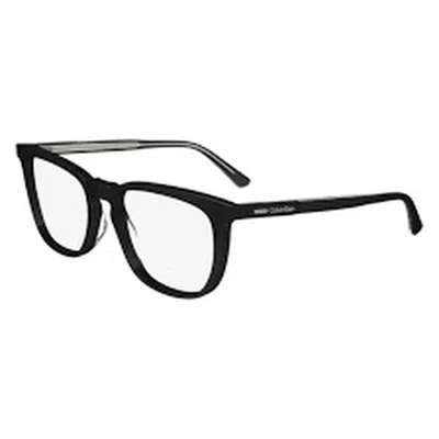 Calvin Klein Demo Square Men's Eyeglasses Ck24519 N 001 53 In Black