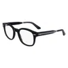Calvin Klein Demo Square Unisex Eyeglasses Ck23542 001 49 In Black