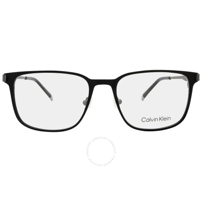 Calvin Klein Demo Square Unisex Eyeglasses Ck5454 115 54 In Black