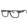 Calvin Klein Demo Square Unisex Eyeglasses Ckj23647 073 54 In Black