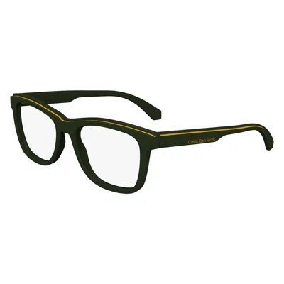 Calvin Klein Demo Square Unisex Eyeglasses Ckj24610 309 54 In Black