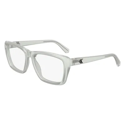 Calvin Klein Demo Square Unisex Eyeglasses Ckj24629 970 56 In White