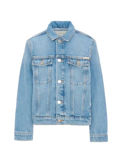 Calvin Klein Kids' Denim Jacket In Blue