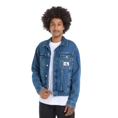 Calvin Klein Denim Jacket In Blue