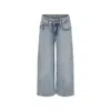 Calvin Klein Denim Jeans For Boy With Logo In Denim