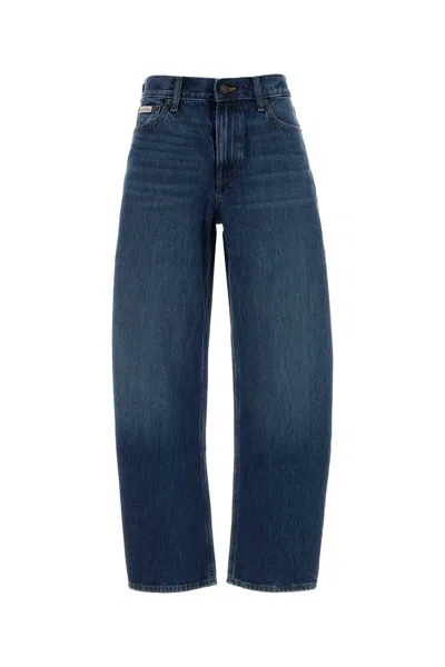 Calvin Klein Denim Jeans For Women In Blue