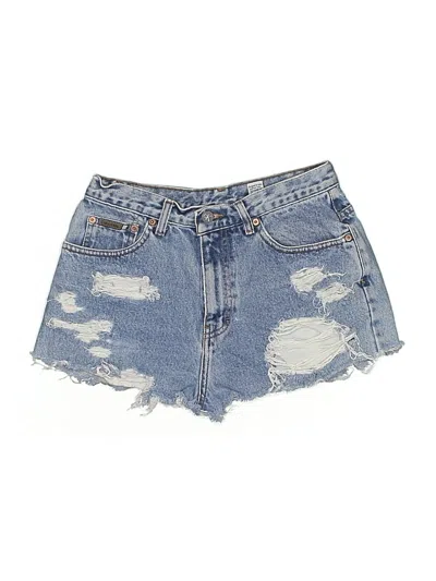 Pre-owned Calvin Klein Denim Shorts In Blue