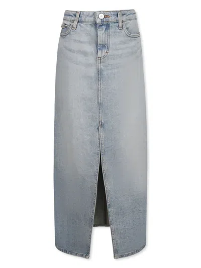Calvin Klein Kids' Belt-loop Denim Skirt