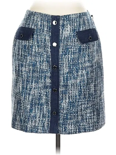 Pre-owned Calvin Klein Denim Skirt In Blue