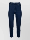 CALVIN KLEIN DENIM TROUSERS WITH BELT LOOPS AND FIVE-POCKET DESIGN