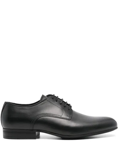 Calvin Klein Derby Shoes In Black