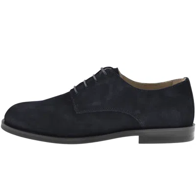 Calvin Klein Derby Shoes Navy In Black