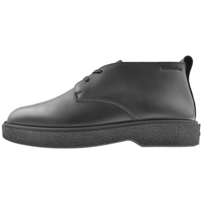 Calvin Klein Desert Boots Triple Black