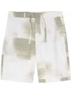 CALVIN KLEIN CALVIN KLEIN DIFFUSED AOP RELAXED STRAIGHT CLOTHING