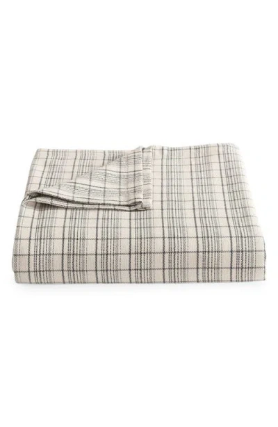 Calvin Klein Dot Dash Plaid Bed Blanket In Multi