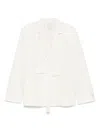 Calvin Klein Double-breasted Relaxed Linen Blazer
