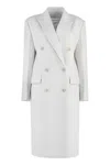 CALVIN KLEIN CALVIN KLEIN DOUBLE-BREASTED WOOL COAT