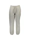 Calvin Klein Drawstring Elasticated Track Pants In Gray