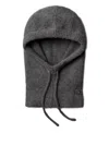 Calvin Klein Drawstring-fastening Balaclava Hat In Gray