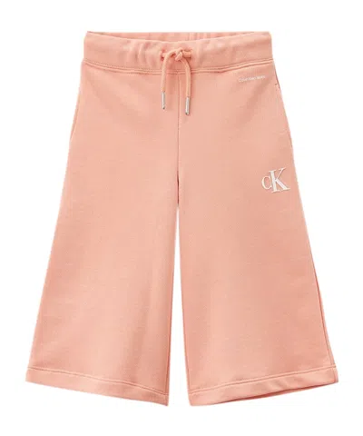 Calvin Klein Drawstring Pants In Pink