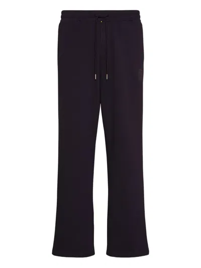 Calvin Klein Drawstring Trousers In Blue