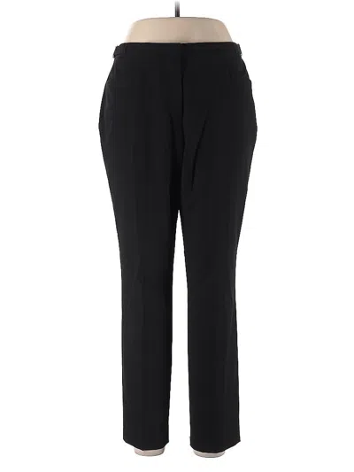 Pre-owned Calvin Klein Dress Pants In Black