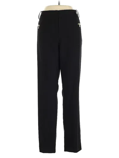 Pre-owned Calvin Klein Dress Pants In Black