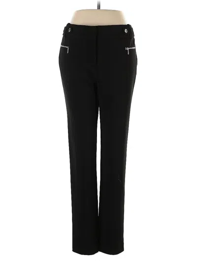 Pre-owned Calvin Klein Dress Pants In Black