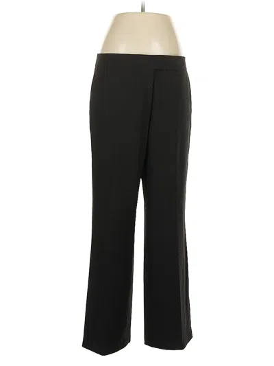 Pre-owned Calvin Klein Dress Pants In Black