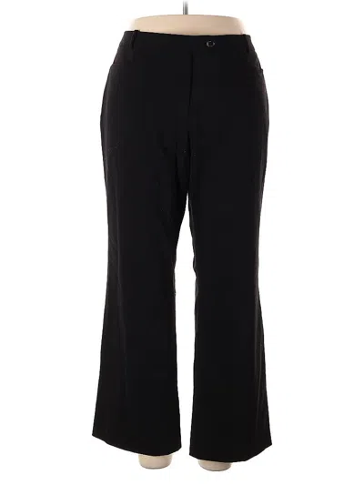 Pre-owned Calvin Klein Dress Pants In Black